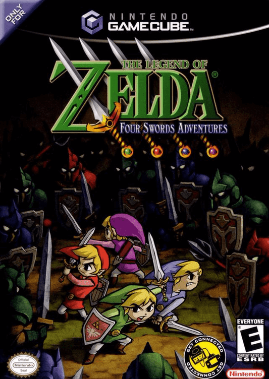 LOZ Four Swords Adventures Gamecube No Manual