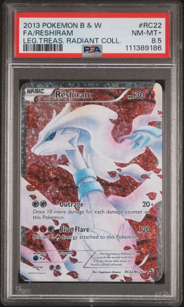 Reshiram FA PSA 8.5