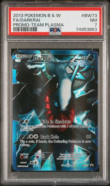 Darkrai FA Promo PSA 7