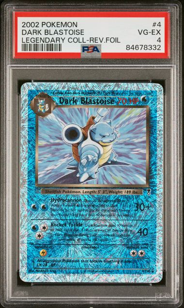 Dark Blastoise Lc Pss 4