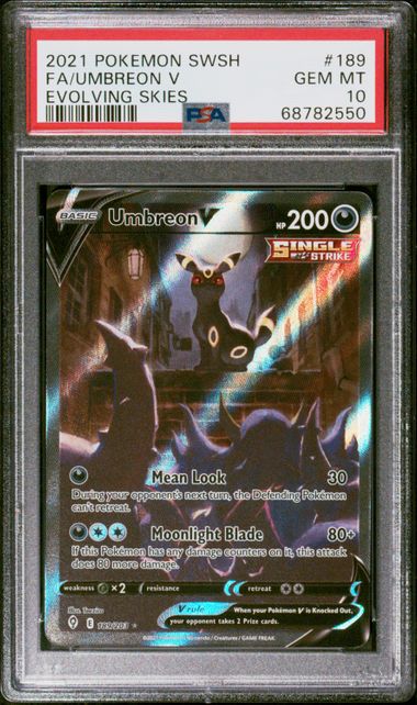 Umbreon V 189 Psa 10