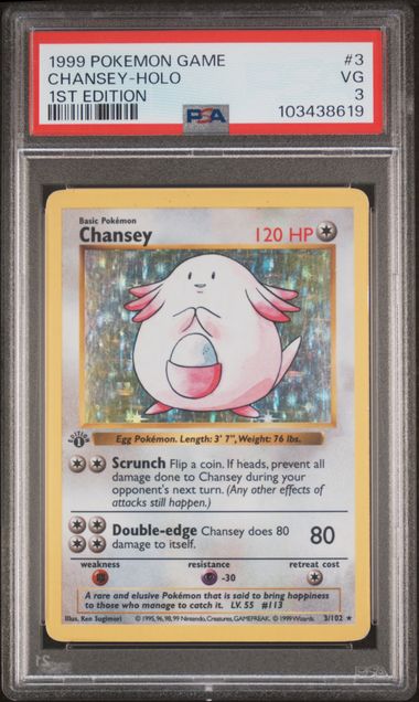 Psa 3 Chansey