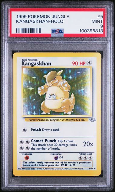 Kangaskhan Jungle Holo Psa 9