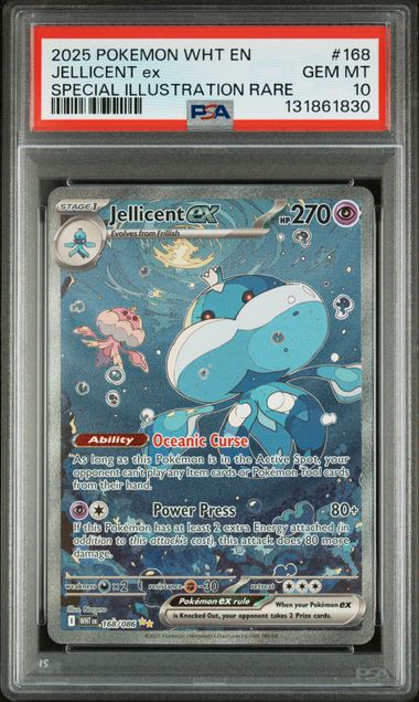Jellicent EX SIR PSA 10