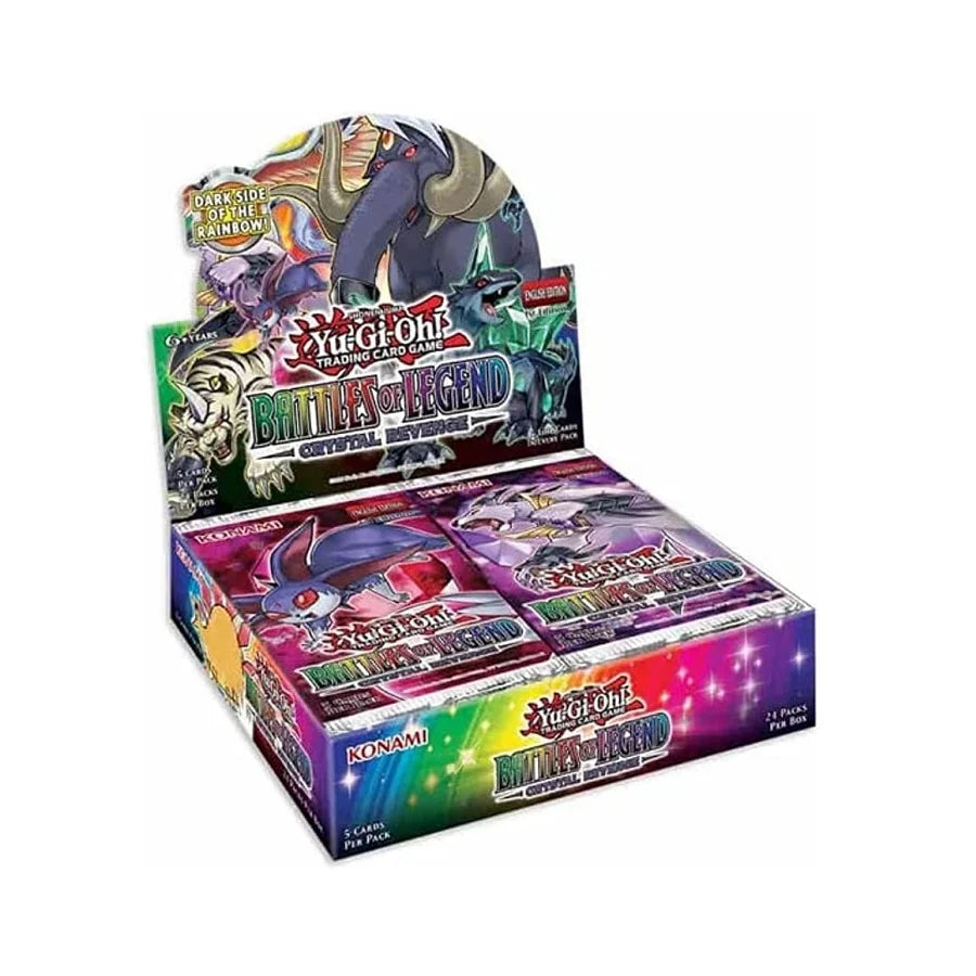 YuGiOh Battles Of Legend Crystal Revenge Booster Box
