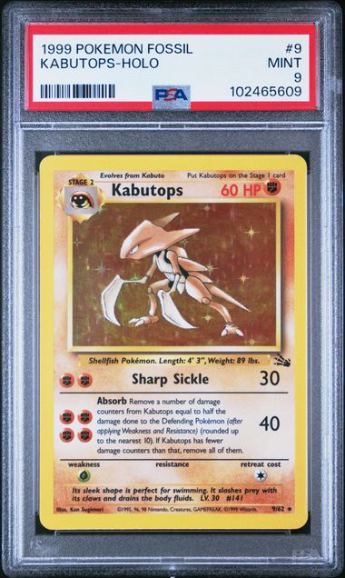 Kabutops Fossil Psa 9