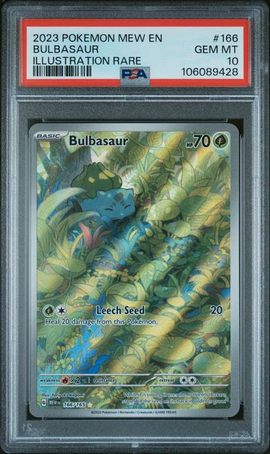 2023 Bulbasaur PSA 10