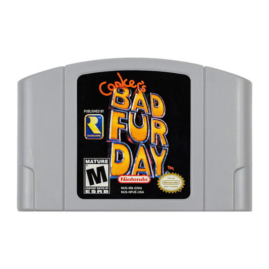 Conkers Bad Fur Day N64