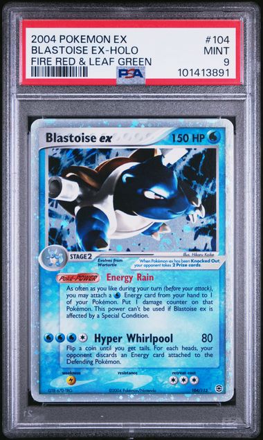 Blastoise Ex Psa 9 2004