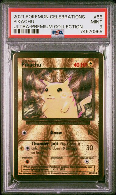 Pikachu UPC PSA 9