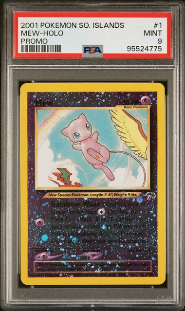 Mew Holo Promo PSA 9