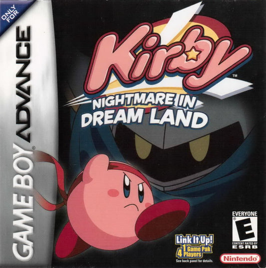 Kirby Nightmare In Dreamland GBA CIB