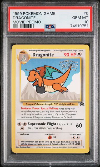 Dragonite WOTC Movie Promo PSA 10