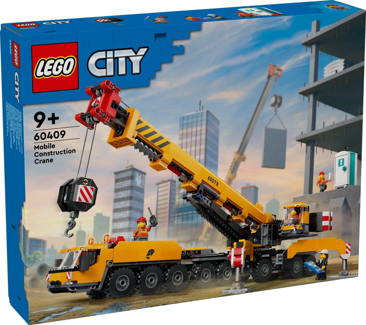 60409 Yellow Mobile Construction Crane