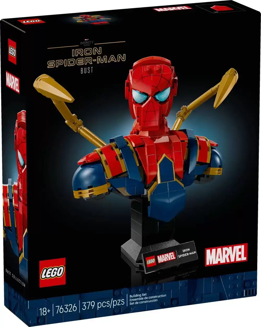 76326 Iron Spider-Man Bust