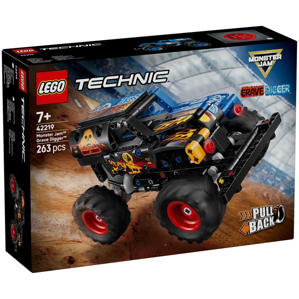 42219 Monster Jam Grave Digger Fire and Ice