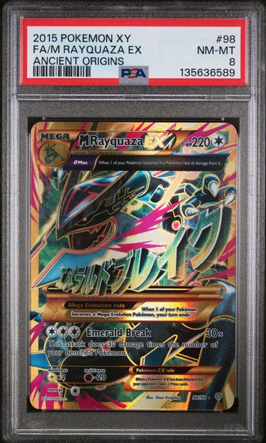M Rayquaza Ex Psa 8