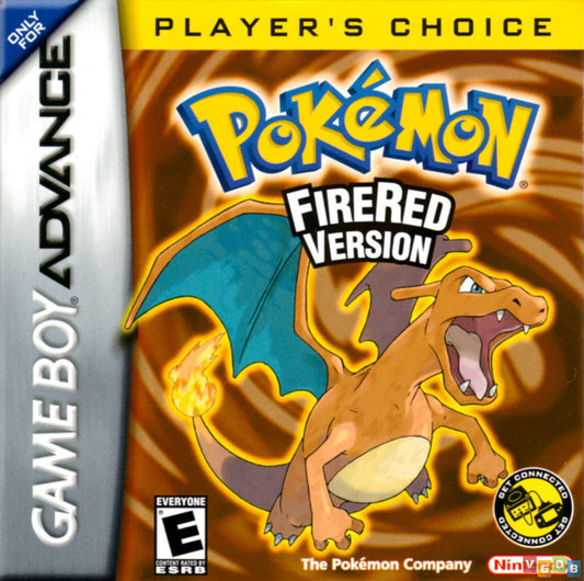 Pokemon Fire Red Player's Choice GBA CIB