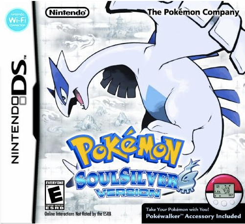 Pokemon Soul Silver DS CIB w/Poke Walker