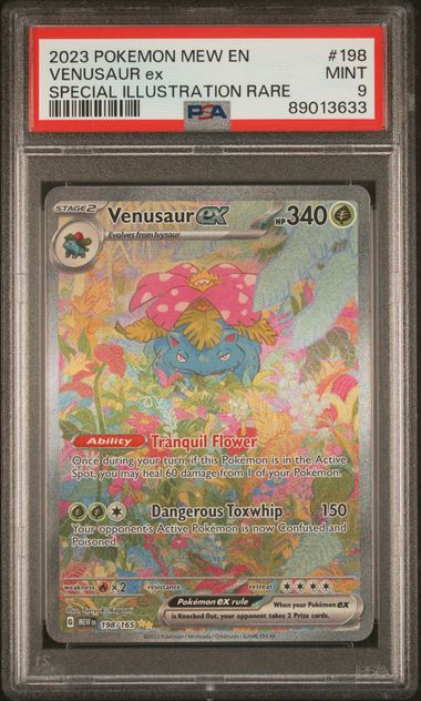Venusaur EX SIR PSA 9