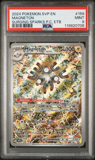 Magneton Pc Etb Promo Psa 9