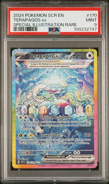 Terapagos EX SIR PSA 9