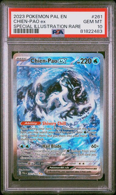 Chien-Pao Ex Special Illust. Rare PSA 10