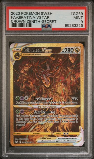 Giratina VStar FA PSA 9