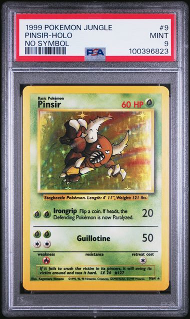 Pinsir No Symbol Jungle Holo Psa 9